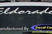 DC08556 Cadillac Eldorado Decal 