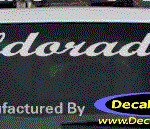 DC08559 Cadillac Eldorado Decal