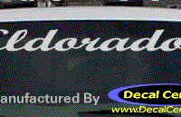 DC08559 Cadillac Eldorado Decal 