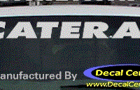 DC08560 Cadillac Catera Decal 