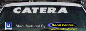 DC08560 Cadillac Catera Decal