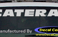 DC08562 Cadillac Catera Decal 