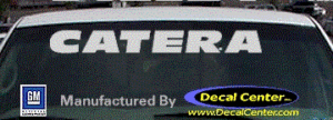 DC08562 Cadillac Catera Decal