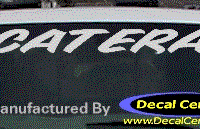 DC08564 Cadillac Catera Decal 