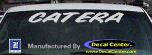 DC08564 Cadillac Catera Decal