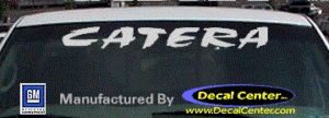 DC08565 Cadillac Catera Decal