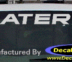 DC08566 Cadillac Catera Decal