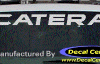 DC08566 Cadillac Catera Decal 