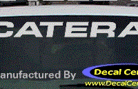 DC08567 Cadillac Catera Decal 