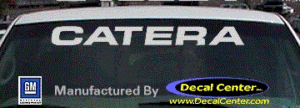 DC08567 Cadillac Catera Decal