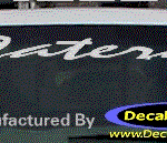 DC08568 Cadillac Catera Decal