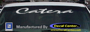 DC08568 Cadillac Catera Decal
