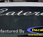 DC08569 Cadillac Catera Decal