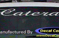 DC08569 Cadillac Catera Decal 