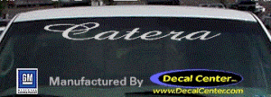 DC08569 Cadillac Catera Decal