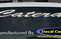 DC08570 Cadillac Catera Decal 