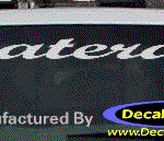 DC08571 Cadillac Catera Decal