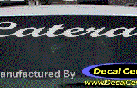 DC08571 Cadillac Catera Decal 