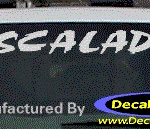 DC08577 Cadillac Escalade Decal