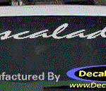 DC08580 Cadillac Escalade Decal