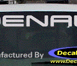 DC09005 GMC Denali Decal