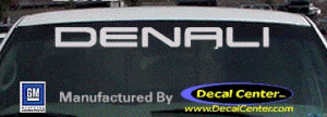 DC09005 GMC Denali Decal