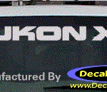 DC09013 GMC Yukon XL Decal