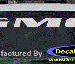 DC09019 GMC Decal