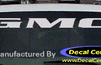 DC09019 GMC Decal 