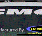 DC09020 GMC Decal