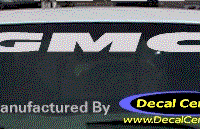 DC09020 GMC Decal 