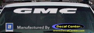 DC09020 GMC Decal