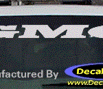 DC09021 GMC Decal