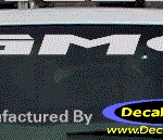 DC09022 GMC Decal