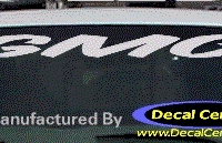 DC09023 GMC Decal 