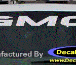 DC09024 GMC Decal