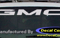 DC09024 GMC Decal 