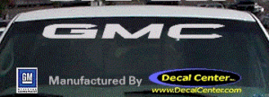 DC09024 GMC Decal