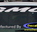 DC09025 GMC Decal