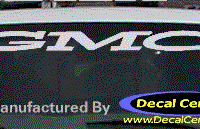 DC09026 GMC Decal 