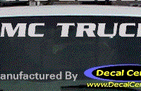 DC09028 GMC Truck Decal 