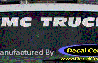 DC09029 GMC Truck Decal 