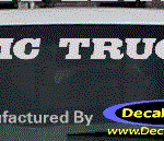 DC09030 GMC Truck Decal