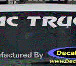 DC09031 GMC Truck Decal