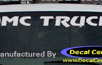 DC09031 GMC Truck Decal 