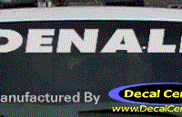 DC09036 GMC Denali Decal 