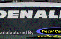 DC09038 GMC Denali Decal 