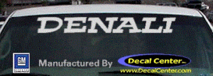 DC09044 GMC Denali Decal