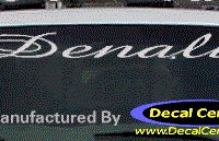DC09047 GMC Denali Decal 