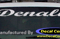 DC09048 GMC Denali Decal 